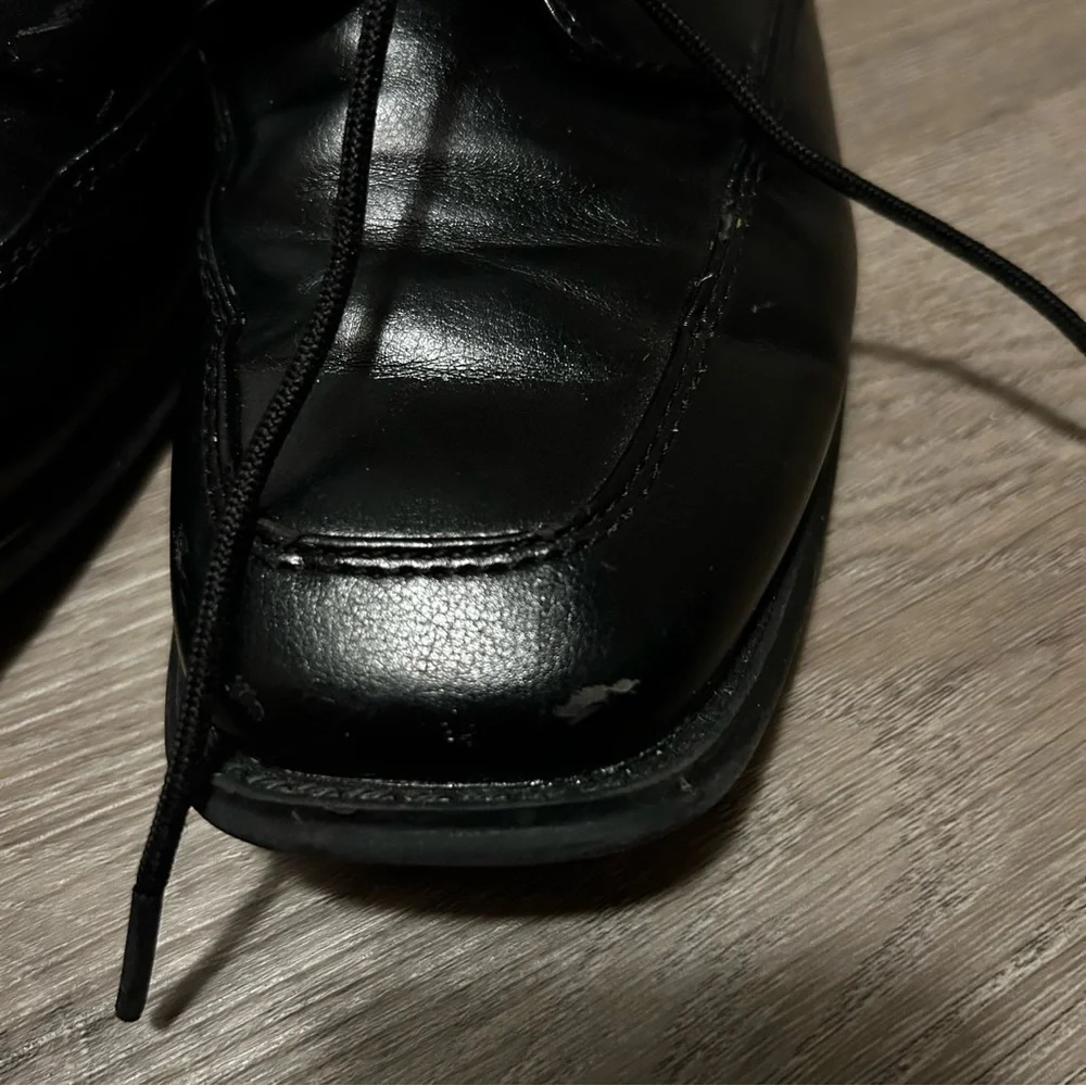 Sonoma Boys Black Oxford Dress Shoes